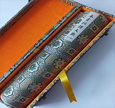 中站书画装裱案例